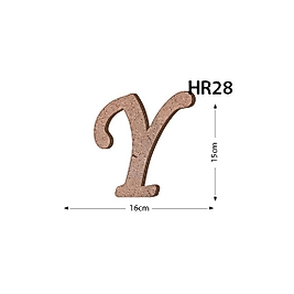 MASAÜSTÜ Y HARF HR-28