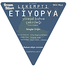 BrownBliss Etiyopya Lekempti 250gr