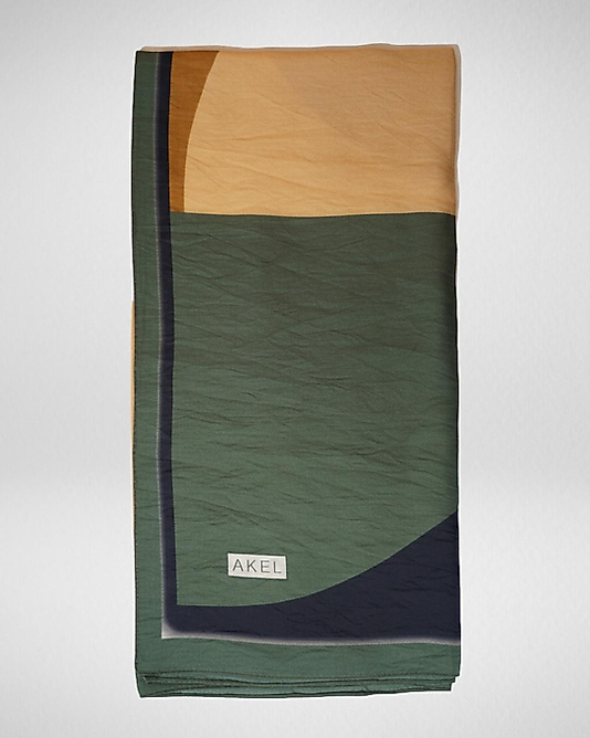 Spring Eşarp Yeni Desen Geometrik Desen