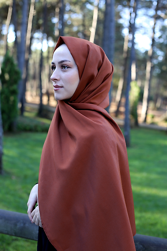 Düz Modal Polyester Şal 80 X 185 Ebat