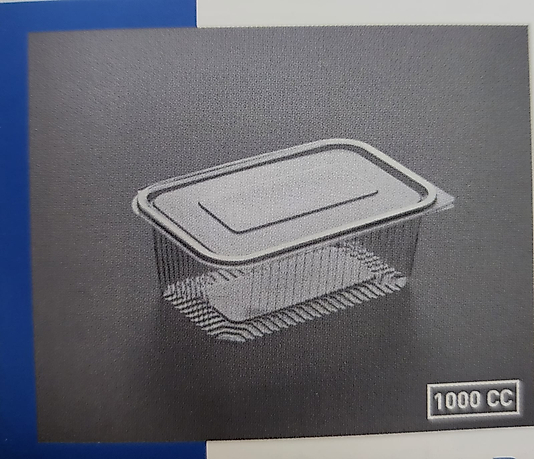Plastik Kapaklı Ambalaj 1000 CC