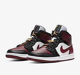 Nike Air Jordan 1 Mid SE “ Black Dark Beetroot