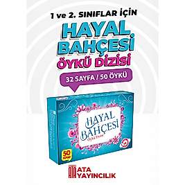 Hayal Bahçesi Öykü Dizisi 50 Adet Hikaye Kitabı 32 sayfalık Ata Yayıncılık İlkokul  1. ve 2. sınıflar için
