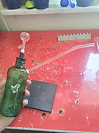 Cam Şişe Sulu Bong