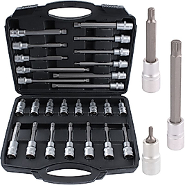 Brio BRIO Lokma Set Torx (Tork) 1/2 32 Parça T20-T70 Kısa - Orta-uzun