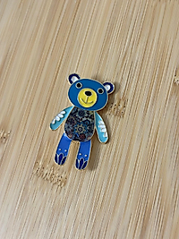 Renkli Ayıcık Broş