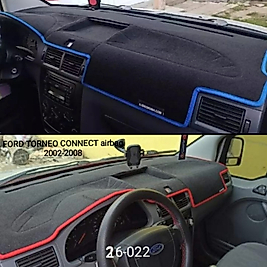 Ford Tourneo Connect Airbağlı 2002-2008 Konsol Torpido 3D Koruma