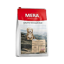 Mera Pure Sensitive Hindi Etli ve Pirinçli Küçük Irk Yetişkin Köpek Maması (4 kg)