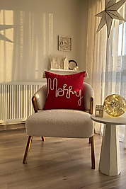 Merry Yastık(İçi Dolgulu)