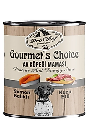 20 Adet Gourmet's Choice Av Köpeği Maması | 415 Gr Somon Balıklı & Kuzu Etli Konserve Yaş Mama