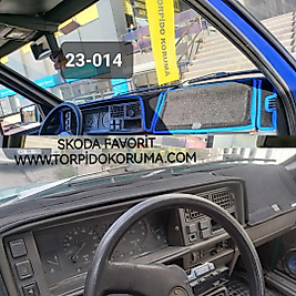 Skoda Favorit Konsol Torpido 3D Koruma