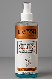 LIVITON Solution 400 ml | Protez Tırnak Temizleme Solüsyonu