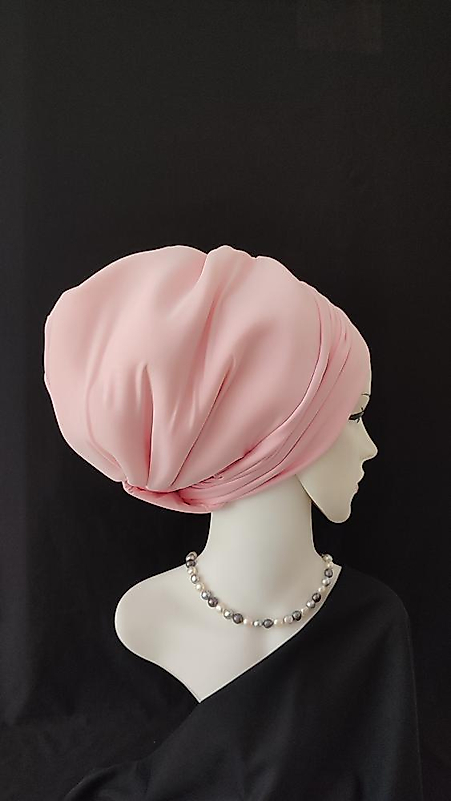 Drapeli Dolgulu Şeker Pembesi