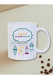 Miracix MRCKLT10 Ramazan Ayına Özel Fotoğraflı Yazılı Kupa Bardak Hediyelik