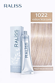 RALİSS SAÇ BOYASI 60 ML. (1022 YOĞUN İRİZE SARI)