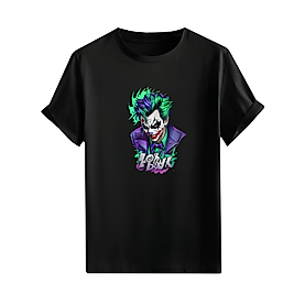 Joker Görsel Baskılı Oversize Unisex Tişört