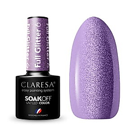 Claresa Full Glitter 6 Kalıcı Oje | 5gr | Polonya 2025 Üretimi En Yüksek Kalitede Kalıcı Oje