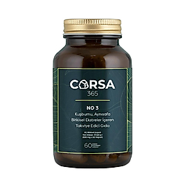 Corsa 365 No 3 Kuşburnu, Aynısafa ve Bitkisel Ekstreler Vitamin Içeren Takviye Edici Gıda