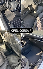 Opel Corsa F Akıllı Premium Eva Oto Paspas (Aksesuarlar Fiyata Dahil Değildir)