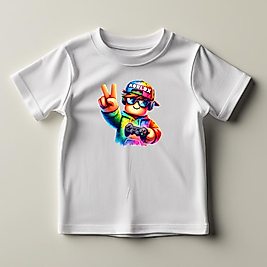 Roblox Baskılı Normal Kalıp  Çocuk Tişört