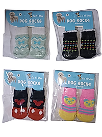 EVCİL HAYVAN KEDİ KÖPEK ÇORABI 4 LÜ M BOY