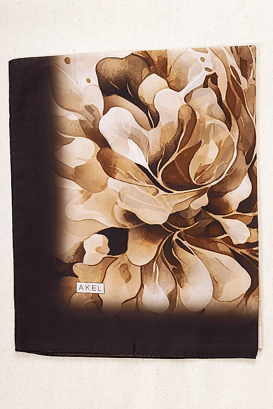 ALFA SİLK ŞAL ÇİÇEK DESEN-1