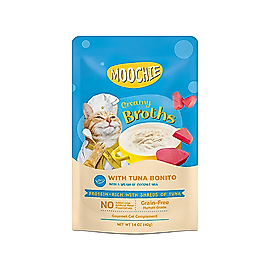 Moochie Tahılsız Ton Balıklı ve Palamutlu Kedi Çorbası (40 g)