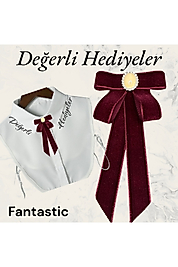 Fantastic Taşlı Broş Kadın Yaka Aksesuarı Yaka Kurdela Erkek Kurdele Broş Yaka Iğnesi Gotik Aksesuar