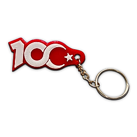 100. Yıl Anahtarlık