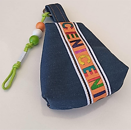 Kot Oranj Mini Cüzdan & ,Anahtarlık