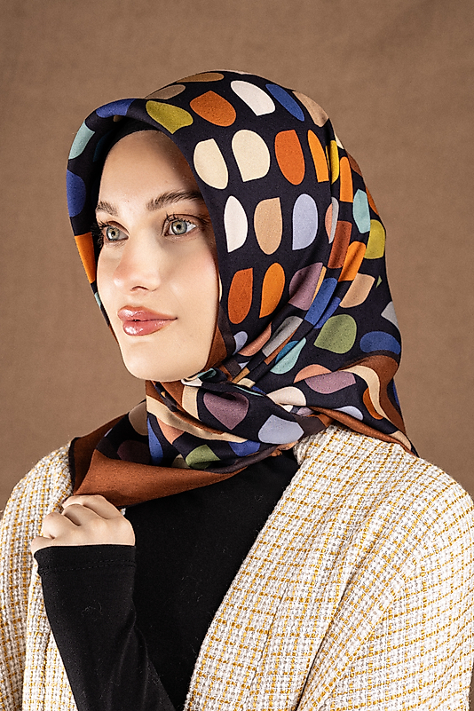 DESENLİ FLOSSY SİLK EŞARP