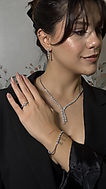 925 AYAR DAMLA SU YOLU SET