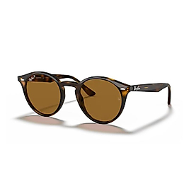 Ray-Ban Rb 2180 710/83 49-21 Unisex Güneş Gözlüğü Round Polarize Küçük Ekartman;