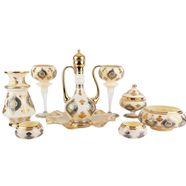 9 parça El İmalatı Salon Set Kanuni Mavi