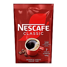 Nescafé Classic Çözünebilir Kahve 100g Ekonomik Paket
