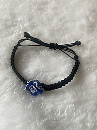 Macrame , Rose Bracelet