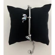 Çelik Silver Fil Detaylı Bileklik