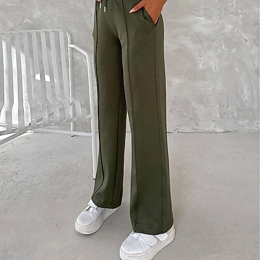 Modal kumaş çımalı pantolon