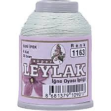 1163 - leylak suni ipek 20gr oya ipi