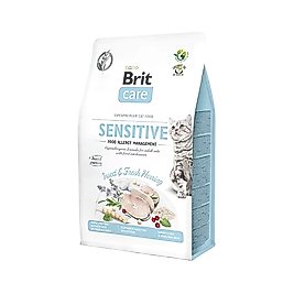 Brit Care Sensitive Hipoalerjenik Böcek Proteinli Tahılsız Yetişkin Kedi Maması (2 kg)