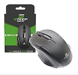 Steep Solid ST-M200 Kablolu Mouse (Siyah)