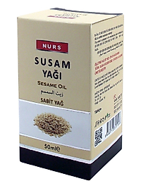 Susam Yağı 50 ml Saf soğuk Sıkım