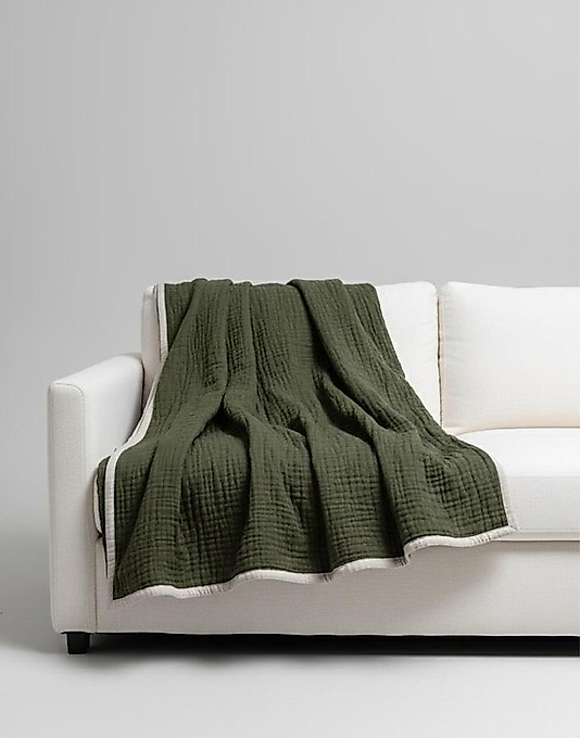 Müslin Biyeli Şal Haki