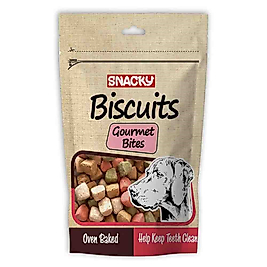 Snacky Gourmet Bites Köpek Ödül Bisküvisi 200 Gr