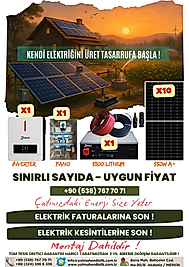 7,2 Kw Monofaze GES (5,5 KWP/5,12 KWH Depolama) - 10P7K1L-D