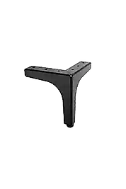Kartal Mobilya Ayağı Metal 15 Cm Parlak Siyah