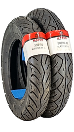 RALCO TYRES HONDA SPACY, ACTİVA-S, SPONTİNİ ÖN/ARKA LASTİK 350-10, 90/90-12 SET DUBLEKS BLASTER-S/ST BLASTER-S/ST