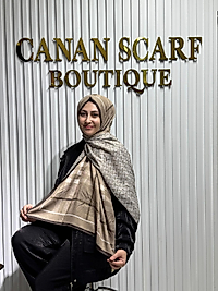 Burberry Desen Yün Pamuk Şal