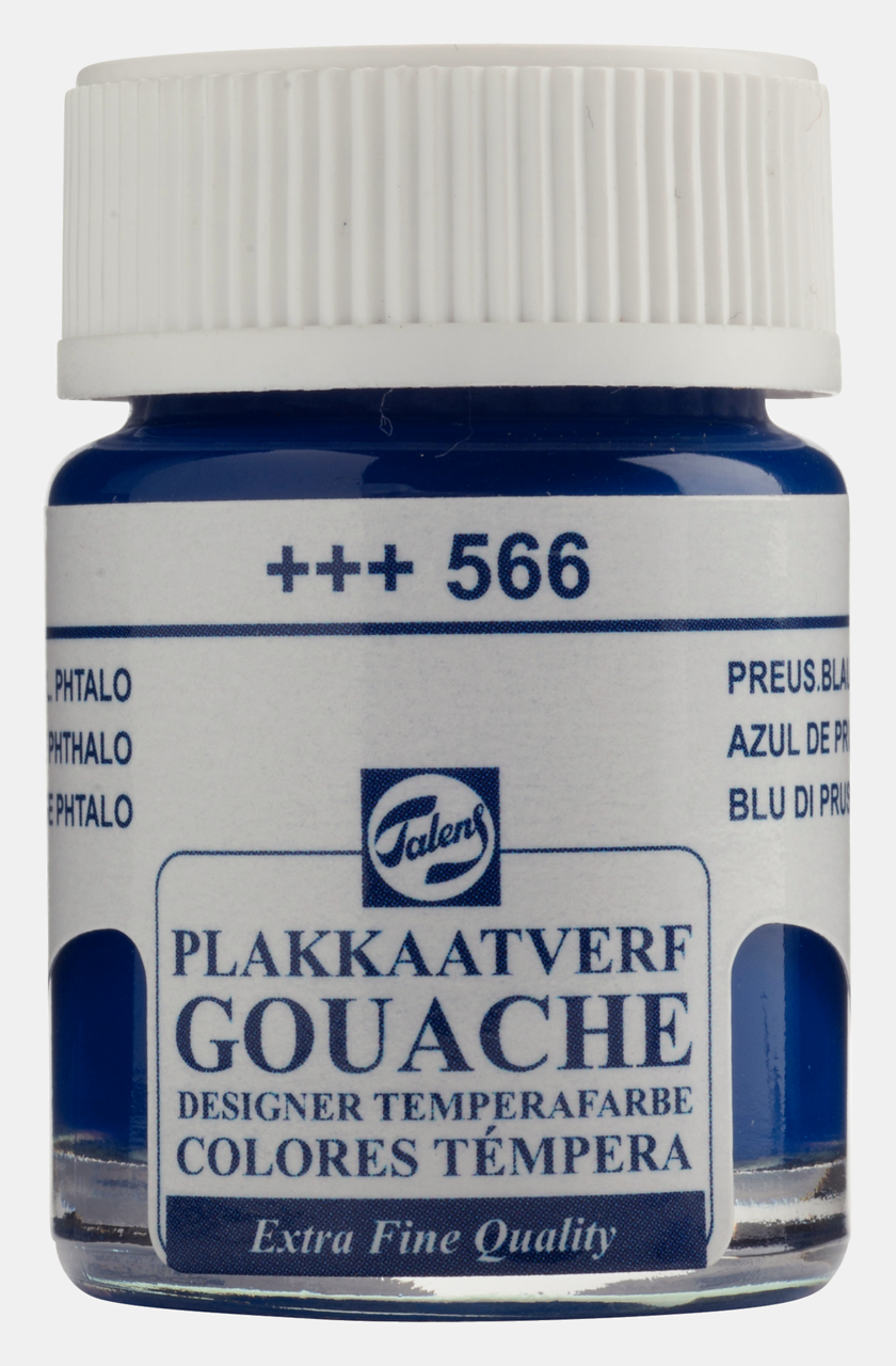 Talens Guaj Boya 566 - Prussian Blue
