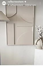 İskandinav Stil Boyamalık Ham MDF Tablo – 100x70 cm | Pinteres Dekor Panel